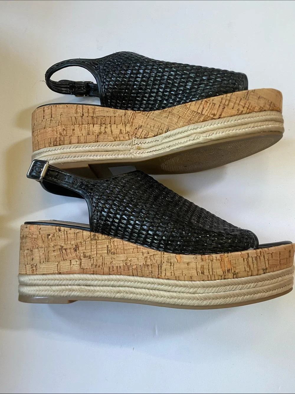Steven by Steve Madden Carlton Woven Sandal Platform Espadrilles
